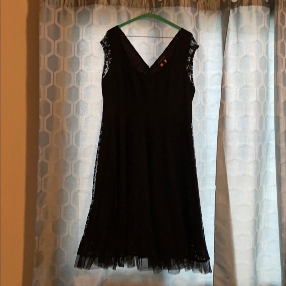 Black Lane Bryant dress, worn once and dry cleaned